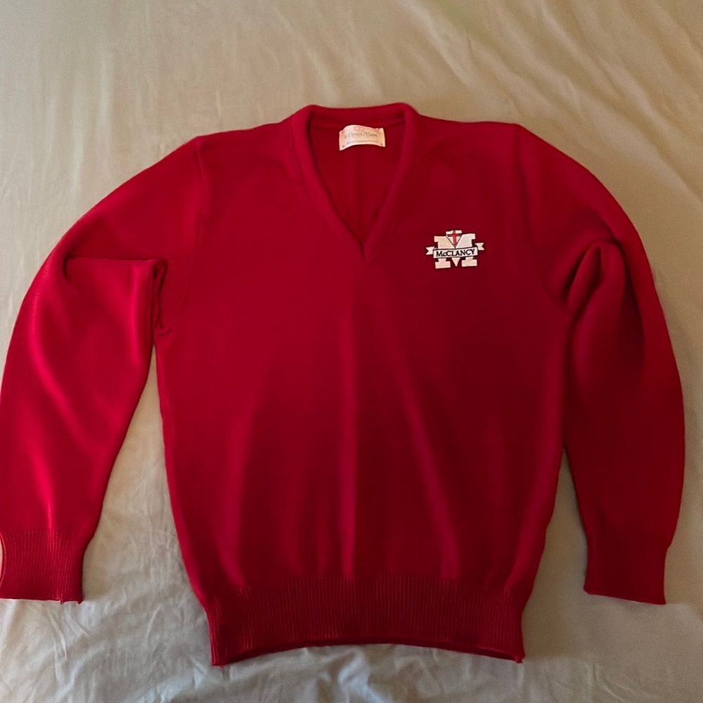 Monsignor McClancy sweater. Good condition. Worn only a handful of times